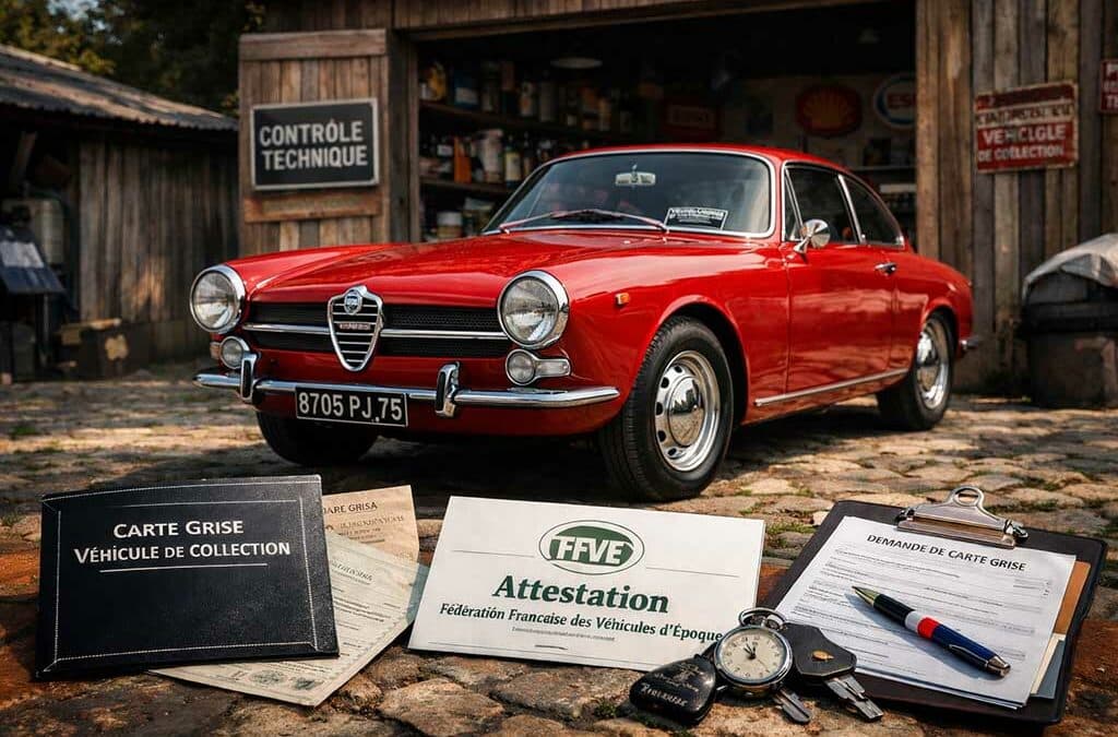 COMMENT OBTENIR UNE CARTE GRISE COLLECTION ?