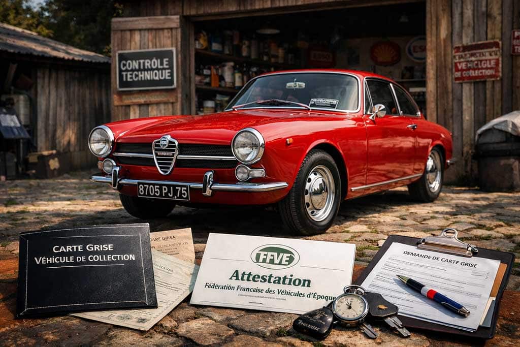 Passer sa voiture ancienne en véhicule de collection