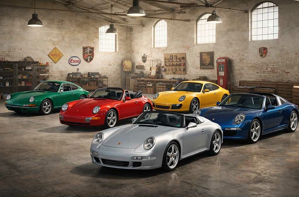 LES DIFFÉRENTES GÉNÉRATIONS DE 911