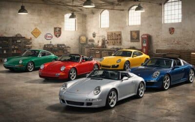 LES DIFFÉRENTES GÉNÉRATIONS DE 911