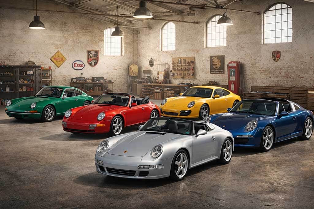 Générations Porsche 911